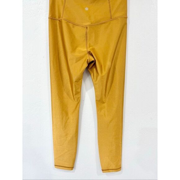 Athleta Elation Shine Tights Gold M - Picture 5 of 8